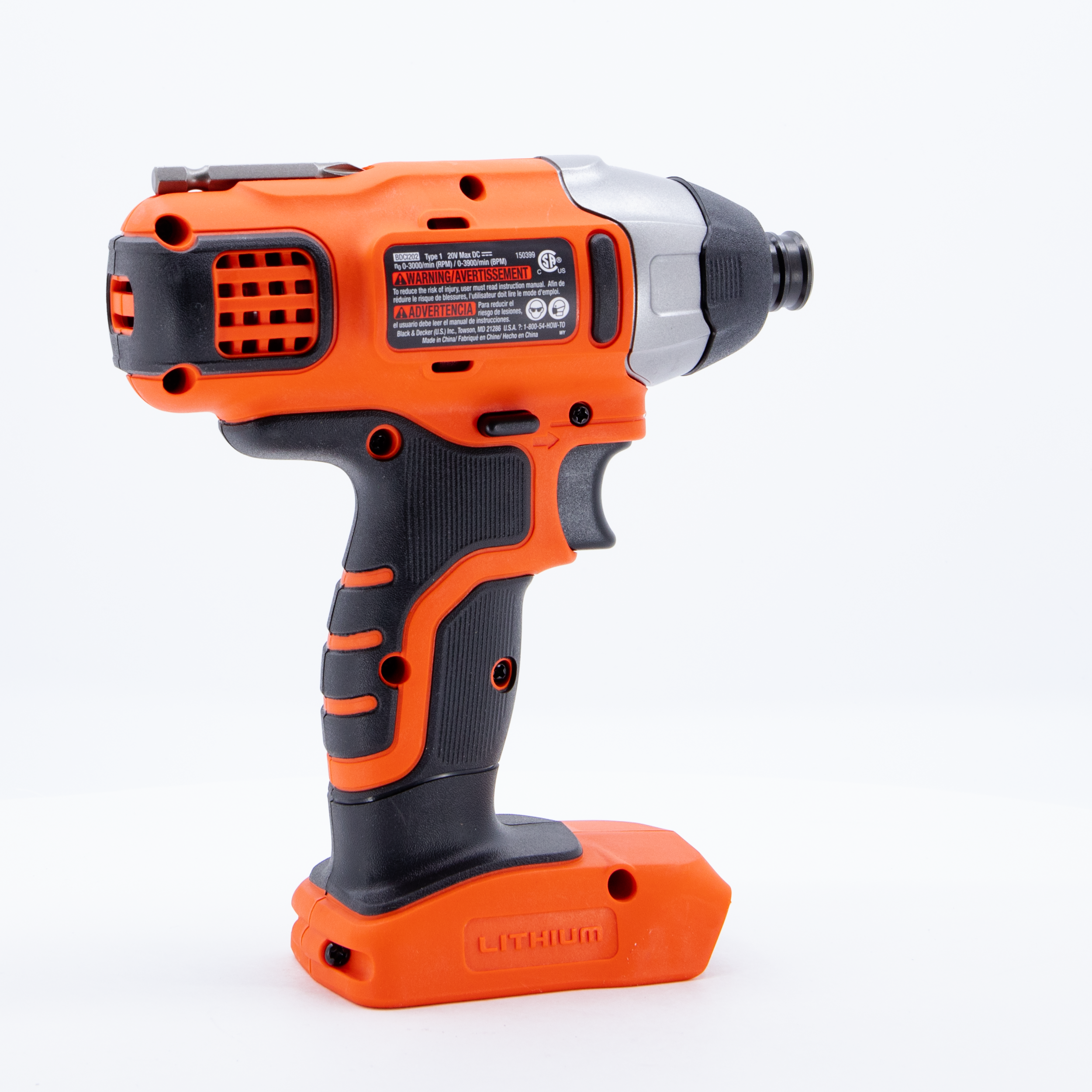 20V MAX* POWERCONNECT Cordless Impact Driver. Battery and Charger Not Included - Image 19