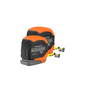 Tape Measure Bundle. Grip Release. Self Lock. 12-Foot & 16-Foot. 2-Pack