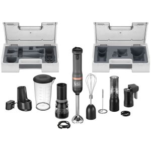 kitchen wand  Cordless 6 in 1 Immersion Blender & Kitchen Multi-tool. Grey