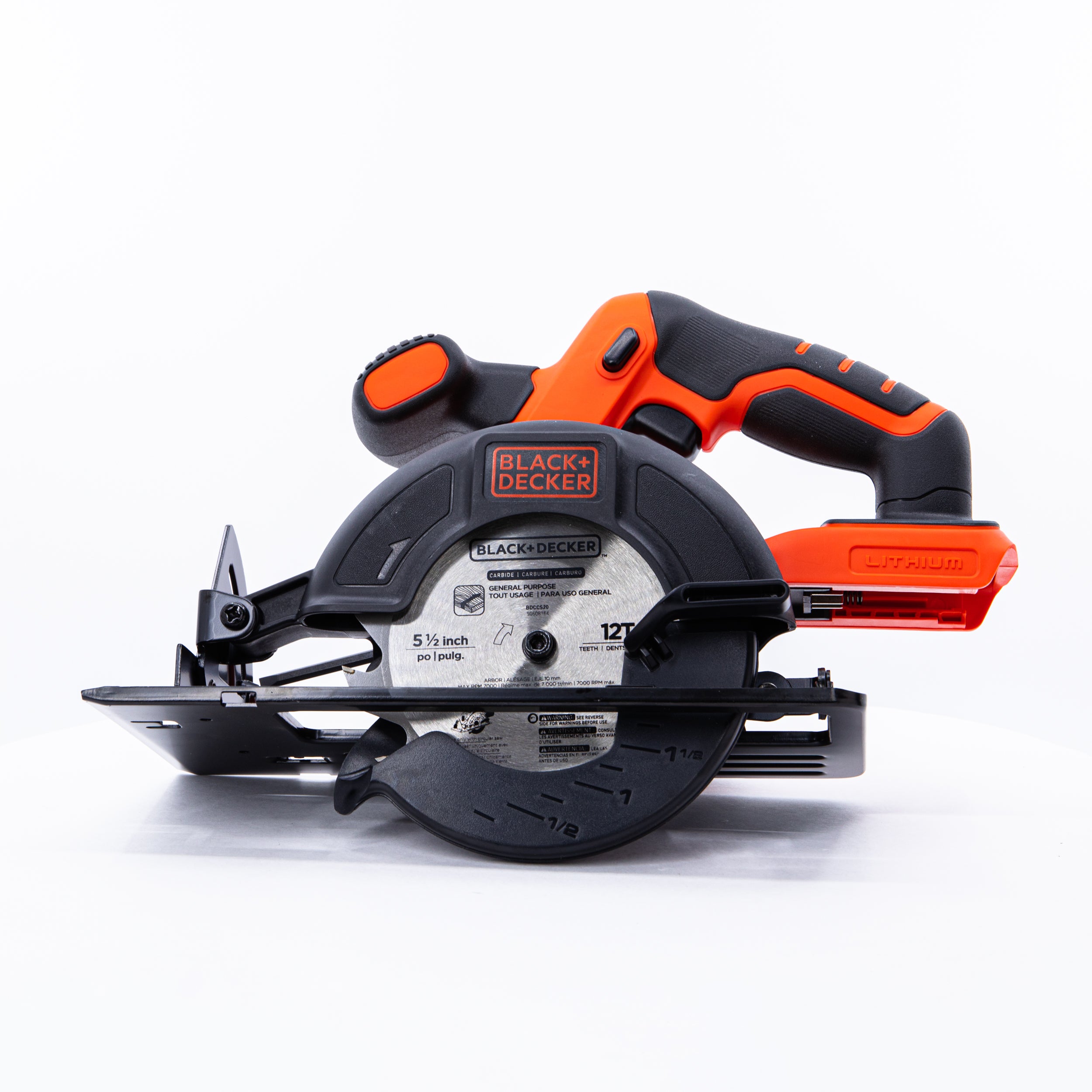 20V MAX* POWERCONNECT 5-1/2 Inch Cordless Circular Saw. Battery and Charger Not Included - Image 4