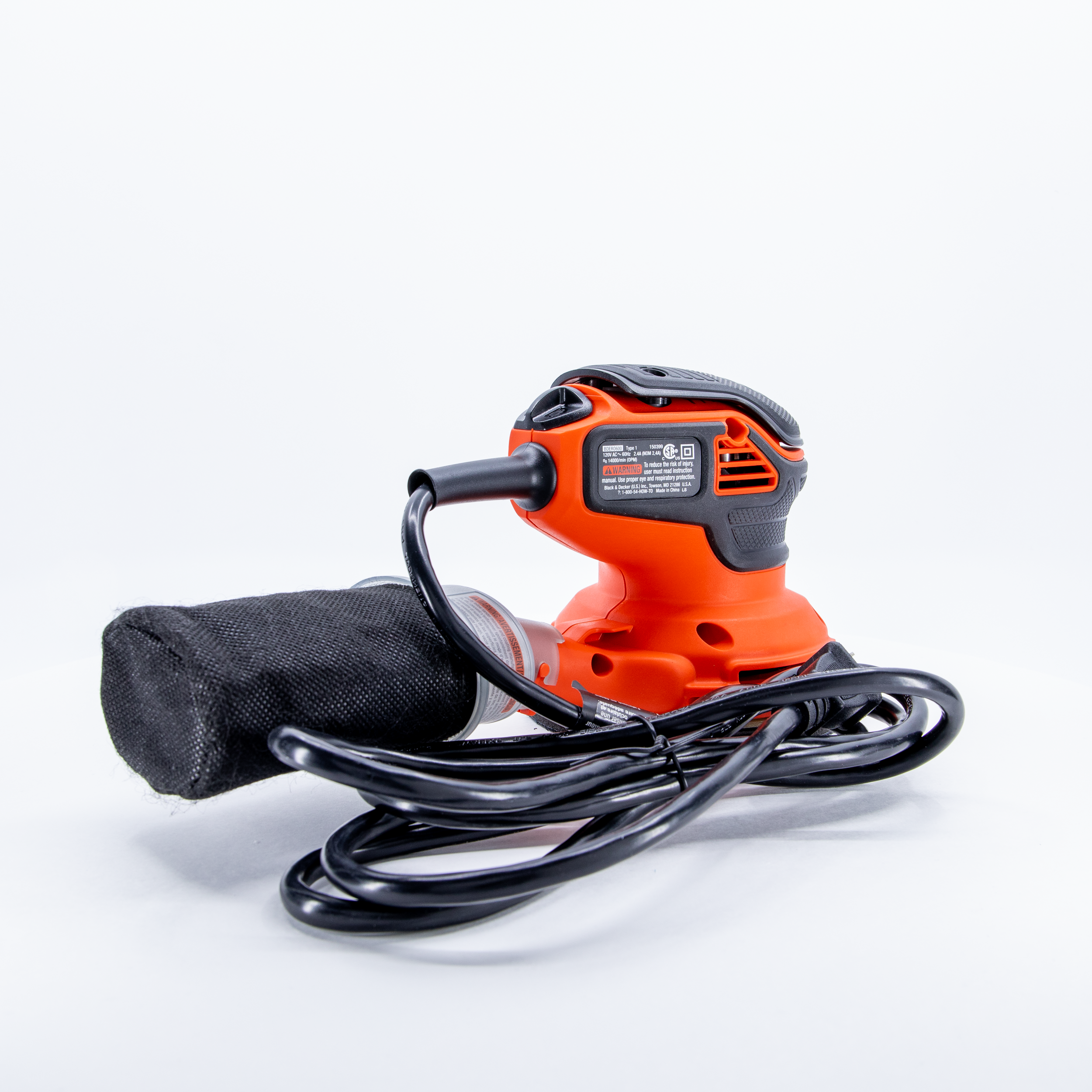 2.4 Amp 5 In. Electric Random Orbit Sander - Image 18