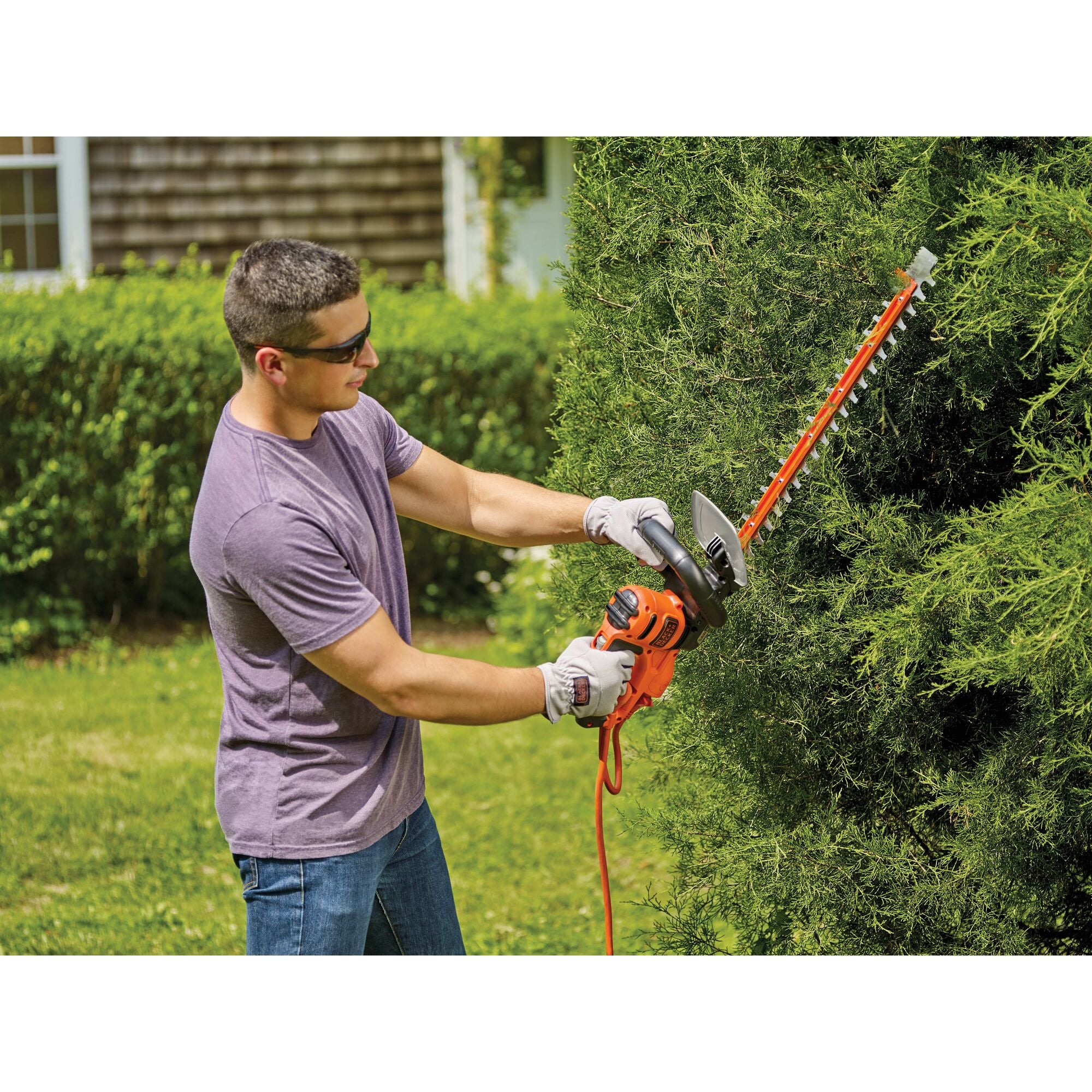 Hedge Trimmer with Saw. 20-Inch. Corded - Image 3