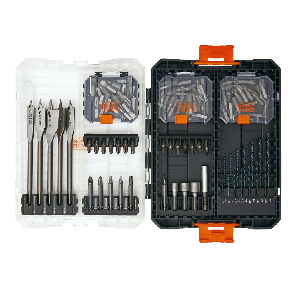 Screwdriver Bit Set and Drill Bit Set. 130-Piece - Image 2
